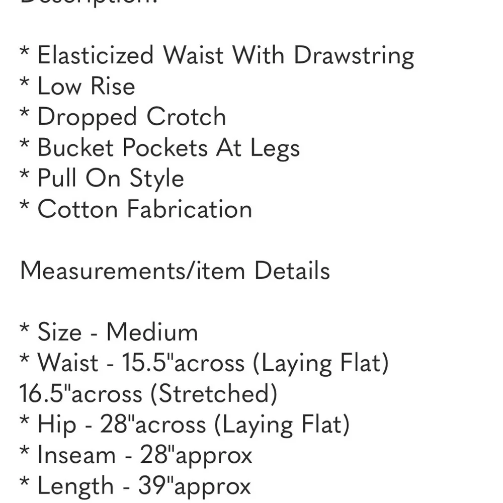 NWT Free People Free-est Misty Bay Pant - Picture 9 of 9